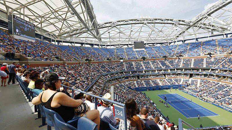 US Open Tennis - Lodge