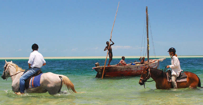 モザンビーク乗馬